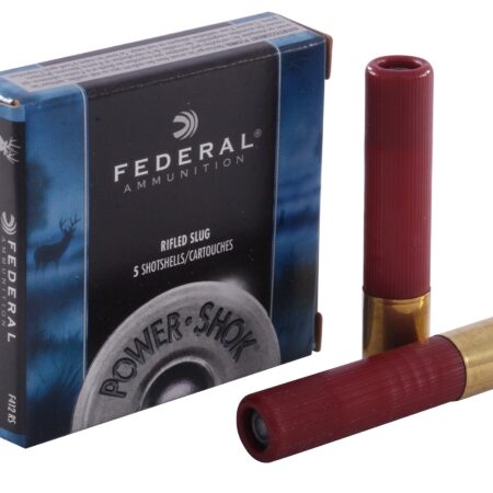 Federal Power-Shok .410 Bore 2-1/2" 1/4 oz Hollow Point Rifled Slug- Box of 5