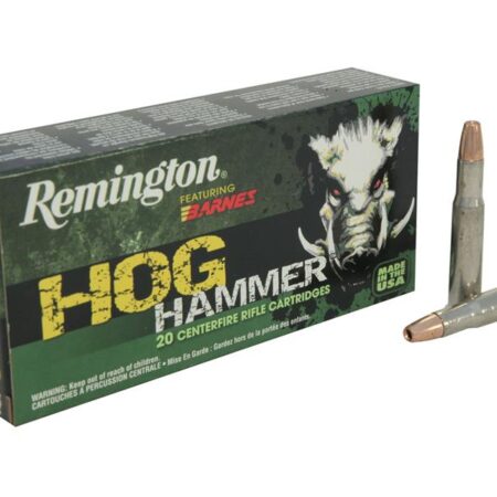 Remington Hog Hammer .30-30 Winchester 150 Gr. Barnes TSX Bullet Hollow Point- Lead-Free- Box of 20