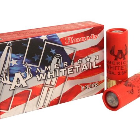 Hornady American Whitetail 12 Gauge 2-3/4" 1 oz Rifled Slug- Box of 5
