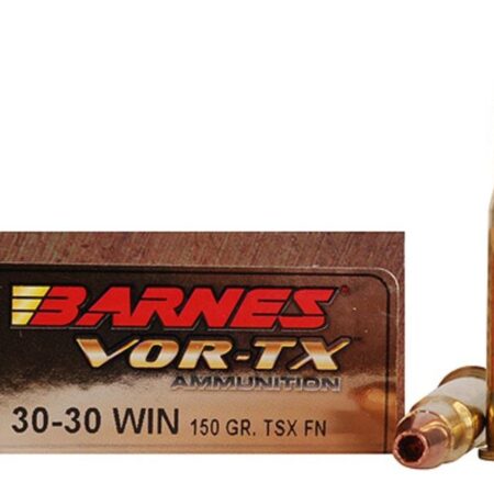 Barnes VOR-TX .30-30 Winchester 150 Gr. TSX Bullet Flat Nose- Lead-Free- Box of 20