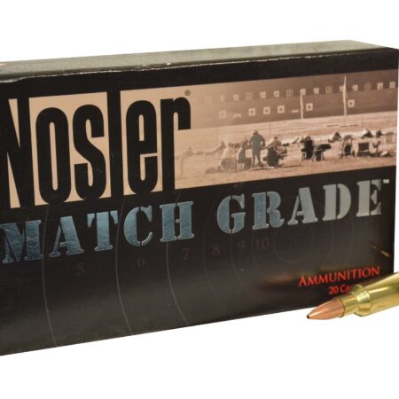 Nosler Match Grade .22 Nosler 77 Gr. Custom Competition Hollow Point Boat Tail- Box of 20
