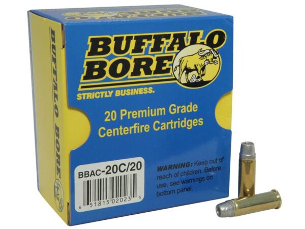 Buffalo Bore .38 Special 158 Gr. Lead Semi-Wadcutter Hollow Point- Box of 20