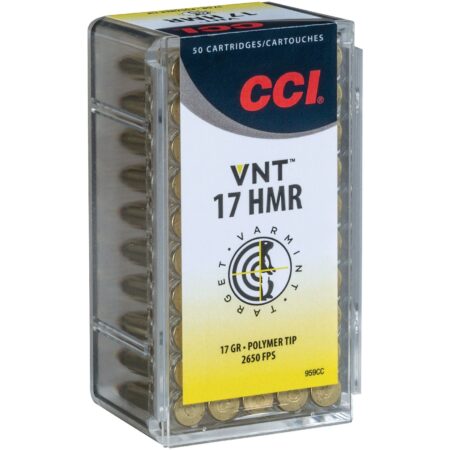 CCI VNT .17 HMR 17 Gr. Varmint Polymer Tip - Box of 50
