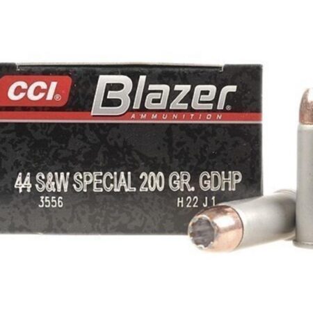 CCI Blazer .44 Special 200 Gr. Speer Gold Dot Jacketed Hollow Point- Box of 50
