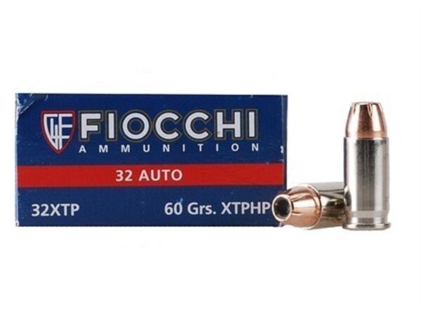 Fiocchi Extrema .32 ACP 60 Gr. Hornady XTP Jacketed Hollow Point- Box of 50