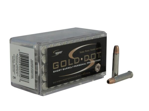 Speer Gold Dot Short Barrel .22 WMR 40 Gr. Hollow Point- Box of 50