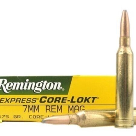 Remington Express 7mm Remington Magnum 175 Gr. Core-Lokt Pointed Soft Point- Box of 20