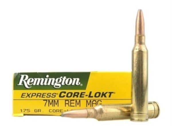 Remington Express 7mm Remington Magnum 175 Gr. Core-Lokt Pointed Soft Point- Box of 20