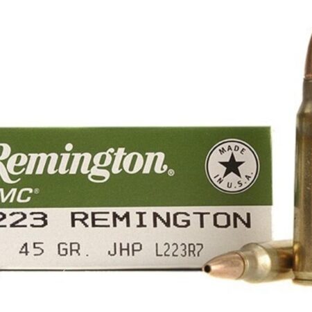 Remington UMC .223 Remington 45 Gr. Jacketed Hollow Point- Box of 20