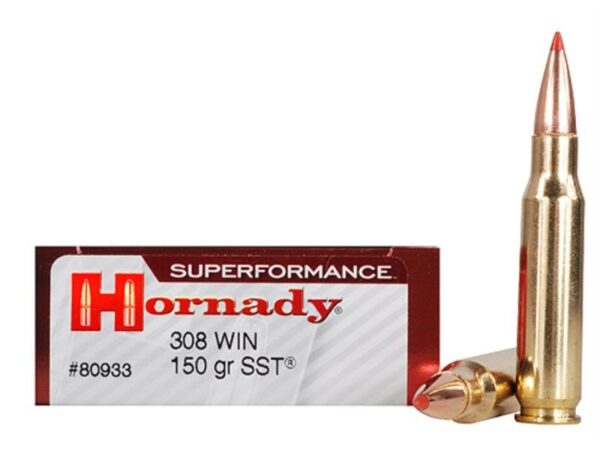 Hornady SUPERFORMANCE .308 Winchester 150 Gr. SST- Box of 20