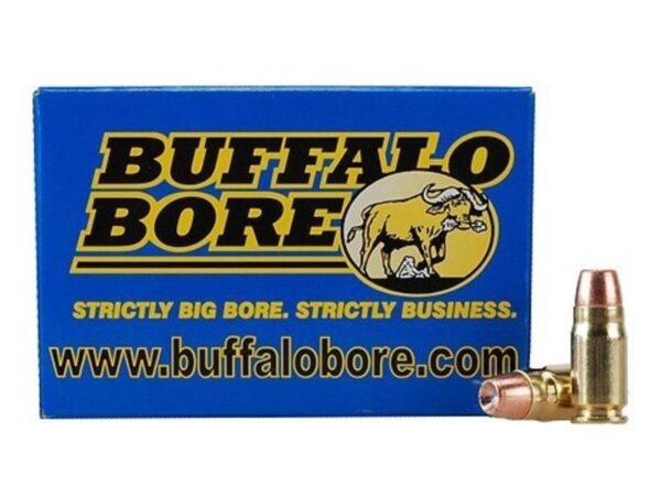 Buffalo Bore .357 Sig 125 Gr. Jacketed Hollow Point- Box of 20