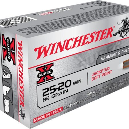 Winchester Super-X .25-20 WCF 86 Gr. Soft Point- Box of 50