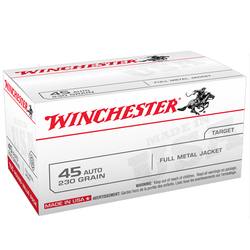 Winchester .45 ACP 230 Gr. Full Metal Jacket- 100 Round Value Pack