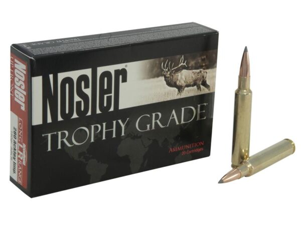 Nosler Trophy Grade .280 Remington Ackley Improved 150 Gr. AccuBond Long Range- Box of 20