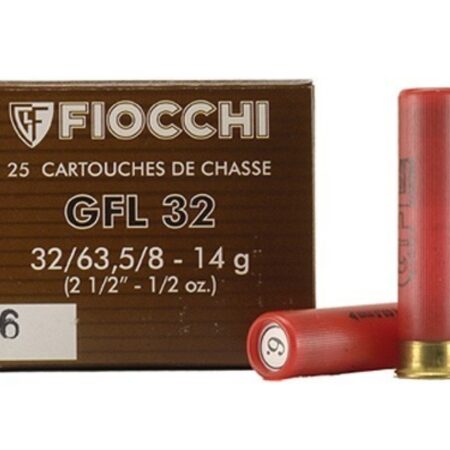 Fiocchi Field Load 32 Gauge 2-1/2" 1/2 oz #6 Shot- Box of 25