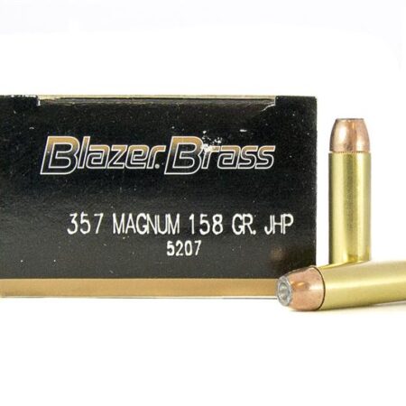 CCI Blazer Brass .357 Magnum 158 Gr. JHP- Box of 50