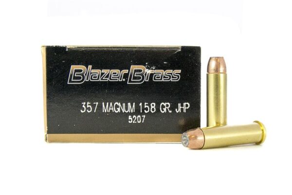 CCI Blazer Brass .357 Magnum 158 Gr. JHP- Box of 50