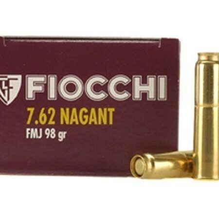 Fiocchi 7.62mm Nagant 98 Gr. Full Metal Jacket- Box of 50