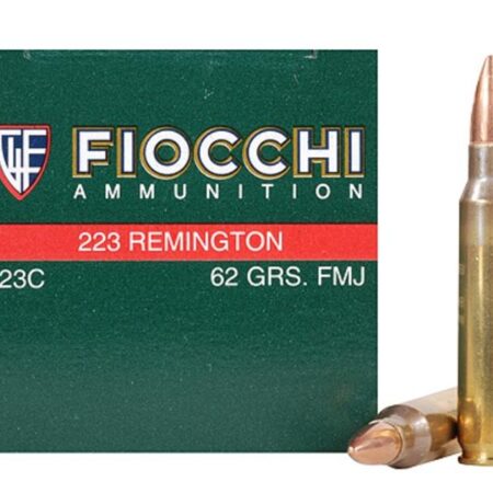 Fiocchi .223 Remington 62 Gr. Full Metal Jacket- Box of 50