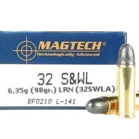 Magtech Sport .32 S&W Long 98 Gr. Lead Round Nose- Box of 50