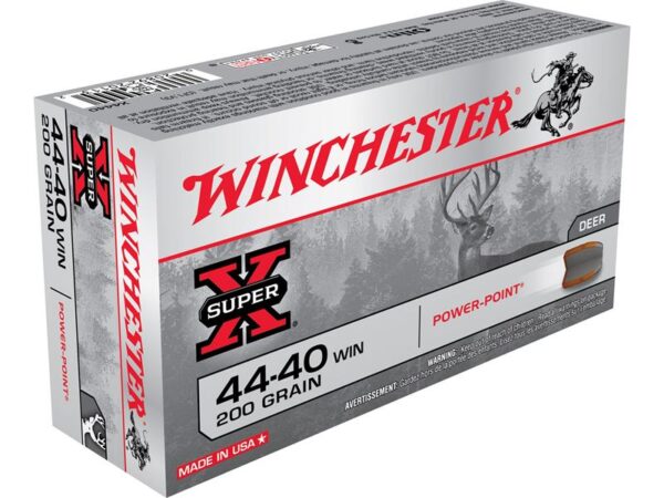 Winchester Super-X .44-40 WCF 200 Gr. Soft Point- Box of 50