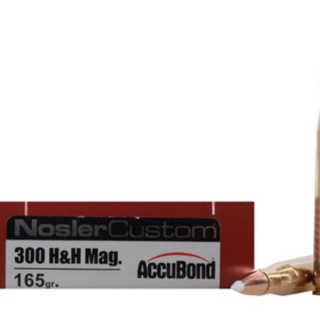 Nosler Trophy Grade .300 H&H Magnum 165 Gr. AccuBond- Box of 20