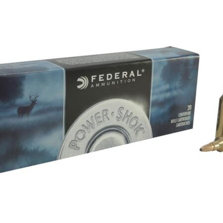 Federal Power-Shok .270 Winchester Short Magnum (WSM) 130 Gr. Soft Point- Box of 20