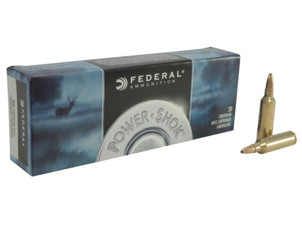 Federal Power-Shok .270 Winchester Short Magnum (WSM) 130 Gr. Soft Point- Box of 20