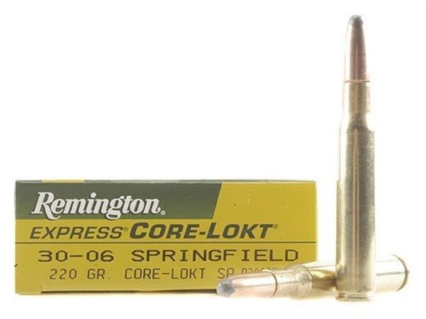Remington Express .30-06 Springfield 220 Gr. Core-Lokt Soft Point- Box of 20