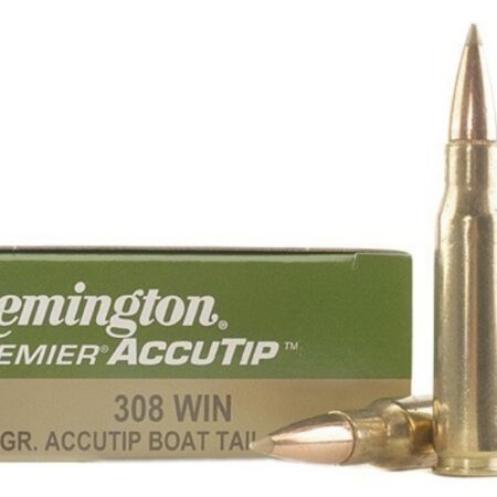 Remington Premier .308 Winchester 165 Gr. AccuTip Boat Tail- Box of 20