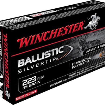 Winchester Supreme .223 Remington 55 Gr. Ballistic Silvertip- Box of 20