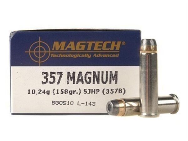 Magtech Sport .357 Magnum 158 Gr. Semi-Jacketed Hollow Point- Box of 50