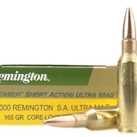 Remington Express .300 Remington Short Action Ultra Magnum 165 Gr. Core-Lokt Pointed Soft Point- Box of 20