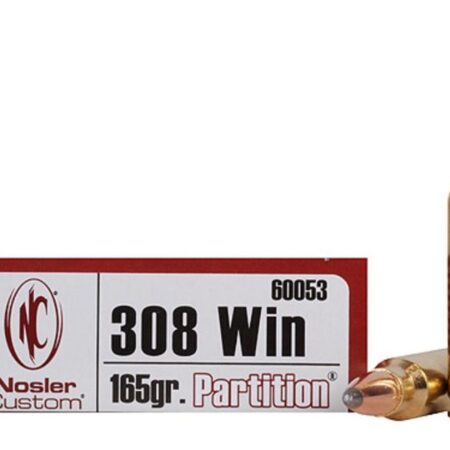 Nosler Trophy Grade .308 Winchester 165 Gr. Partition- Box of 20