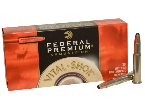 Federal Premium Vital-Shok .30-30 Winchester 150 Gr. Trophy Copper- Lead-Free- Box of 20