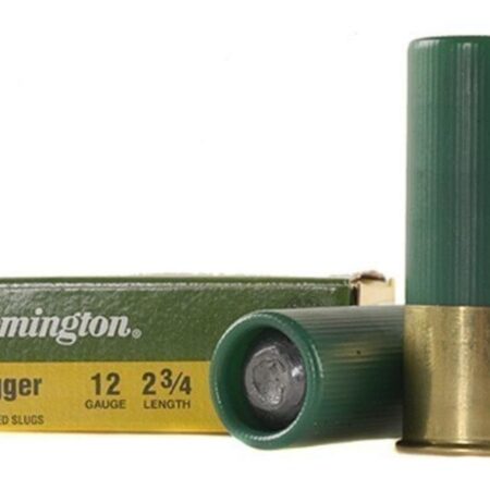 Remington Slugger 12 Gauge 2-3/4" 1 oz Rifled Slug- Box of 5