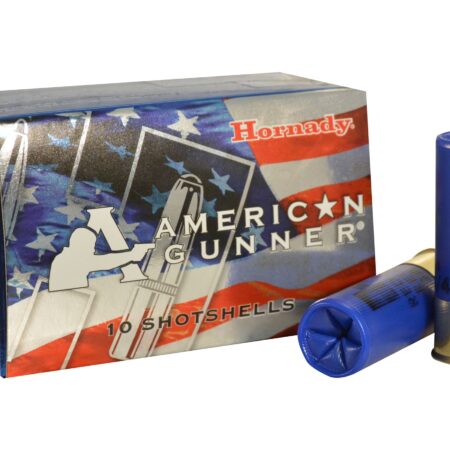 Hornady American Gunner 12 Gauge 2-3/4" Reduced Recoil 00 Buckshot- Box of 10