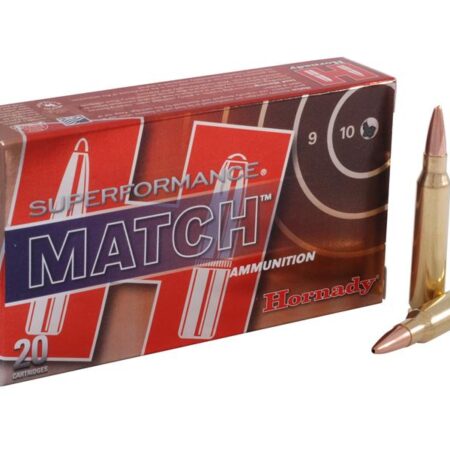 Hornady SUPERFORMANCE .223 Remington 75 Gr. Hollow Point Boat Tail Match- Box of 20