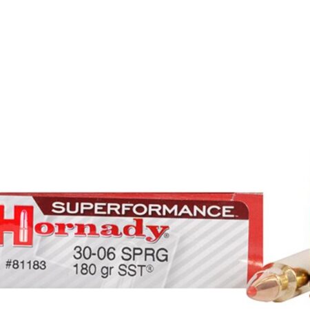 Hornady SUPERFORMANCE .30-06 Springfield 180 Gr. SST- Box of 20
