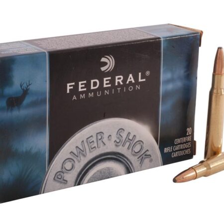 Federal Power-Shok .30-06 Springfield 180 Gr. Soft Point- Box of 20