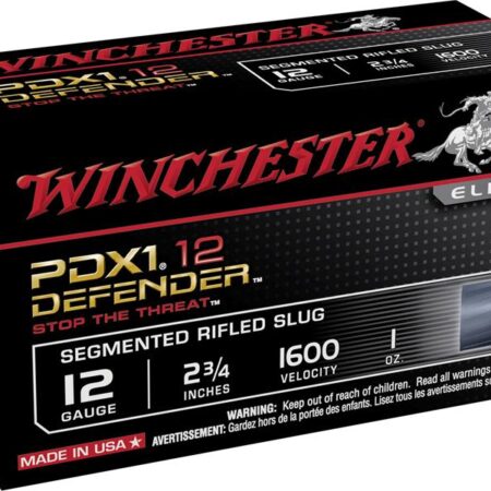Winchester Supreme Elite Self Defense 12 Gauge 2-3/4" 1 oz PDX1 Segmenting Slug- Box of 10