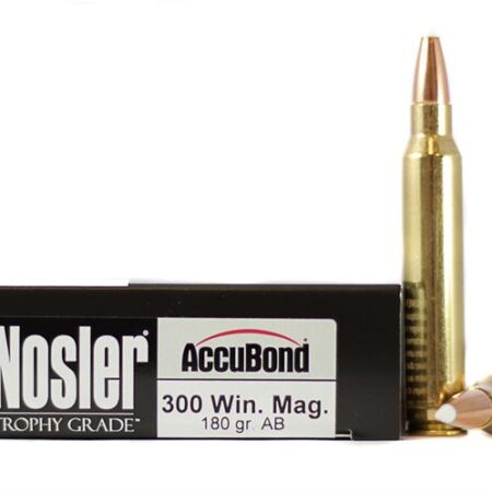 Nosler Trophy Grade .300 Winchester Magnum 180 Gr. AccuBond- Box of 20