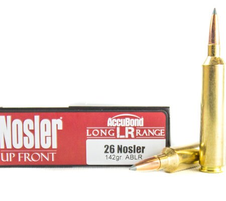 Nosler Trophy Grade .26 Nosler 142 Gr. AccuBond Long Range- Box of 20