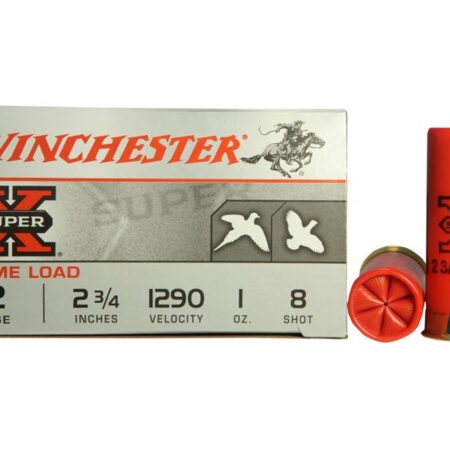 Winchester Super-X Game Load 12 Gauge 2-3/4" 1 oz #8 Shot- Box of 25
