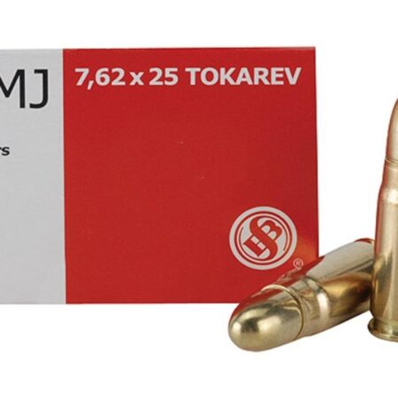 Sellier & Bellot 7.62x25mm Tokarev 85 Gr. FMJ- Box of 50