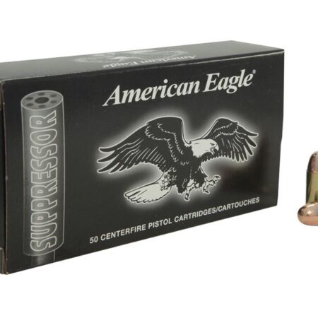 Federal American Eagle Suppressor .45 ACP 230 Gr. Full Metal Jacket Subsonic- Box of 50