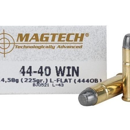 Magtech Cowboy Action .44-40 WCF 225 Gr. Lead Flat Nose- Box of 50