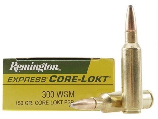 Remington Express .300 Winchester Short Magnum (WSM) 150 Gr. Core-Lokt Pointed Soft Point- Box of 20