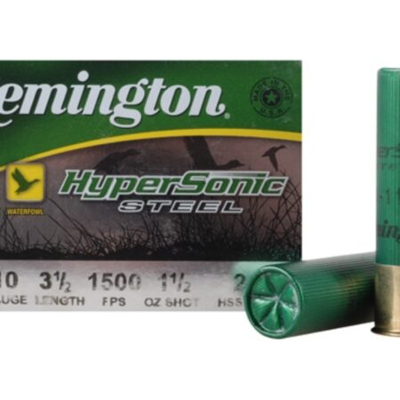 Remington HyperSonic 10 Gauge 3-1/2" 1-1/2 oz #2 Non-Toxic Steel Shot- Box of 25