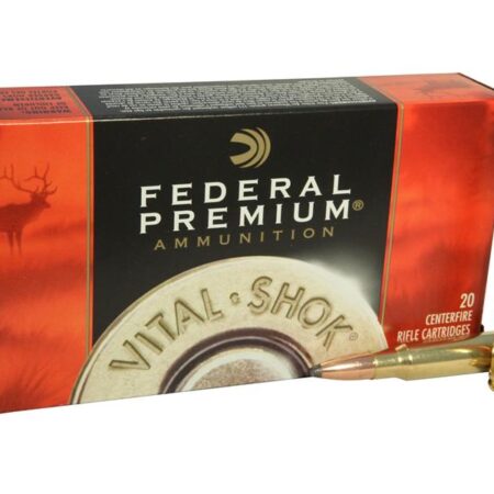 Federal Premium Vital-Shok .338 Winchester Magnum 210 Gr. Nosler Partition- Box of 20